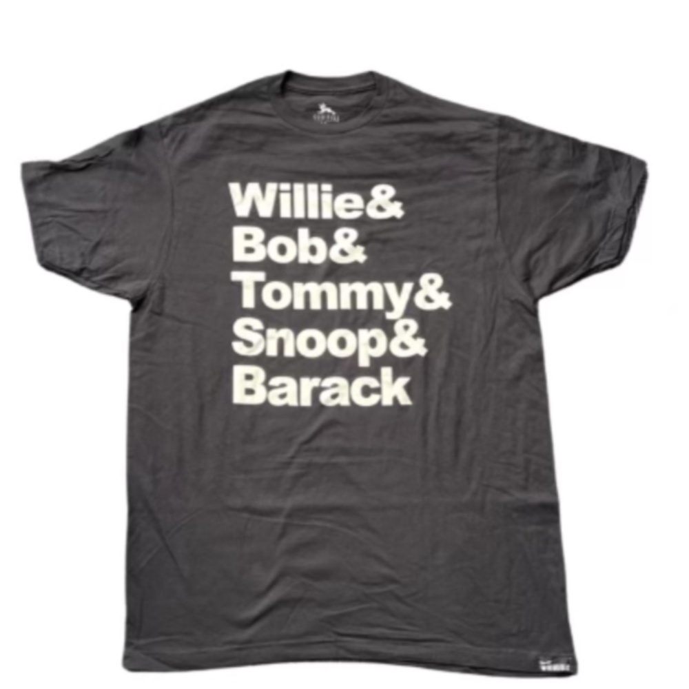 Music & Culture Legends Tee – Willie Bob Tommy Snoop Barack